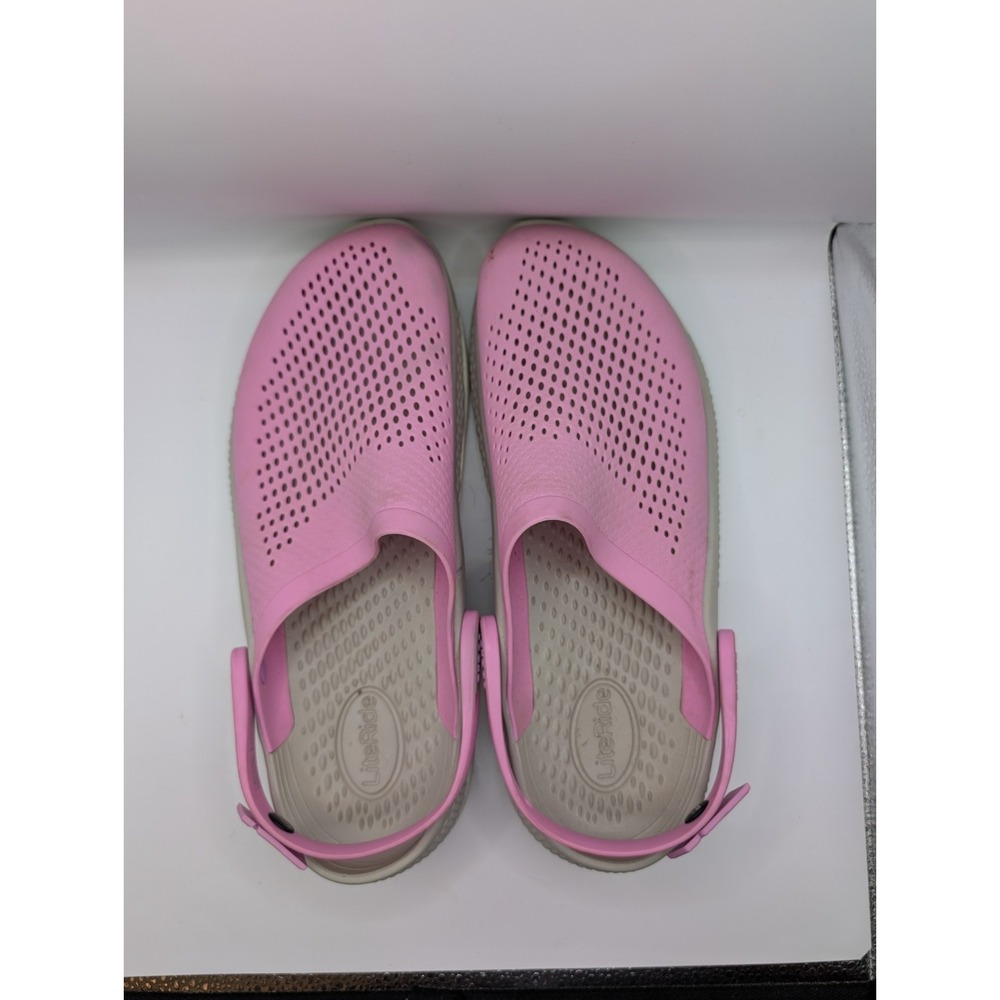 Crocs LiteRide 360 Clogs Taffy Pink Rose / Grey Size 10M 11W 206708-6SW